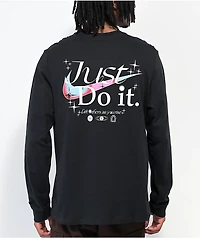 Nike Sportswear Black Long Sleeve T-Shirt