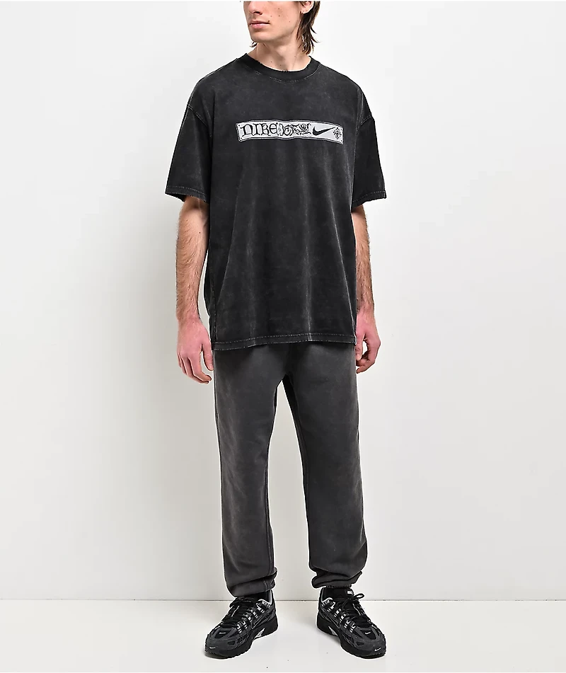 Nike Sportswear Camelot Core Black Wash T-Shirt
