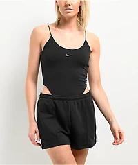 Nike Sportswear Chill Knit Black Cami Bodysuit