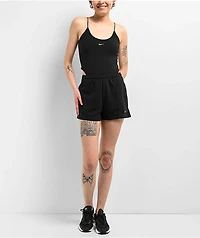 Nike Sportswear Chill Knit Black Cami Bodysuit