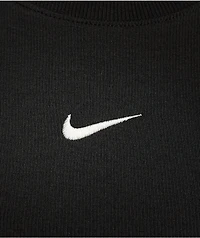 Nike Sportswear Chill Knit Black Ribbed Crop Tank Top