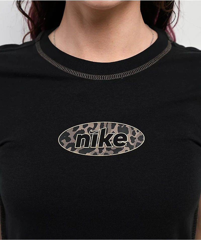 Nike Sportswear Chill Knit Logo Black T-Shirt