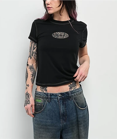 Nike Sportswear Chill Knit Logo Black T-Shirt