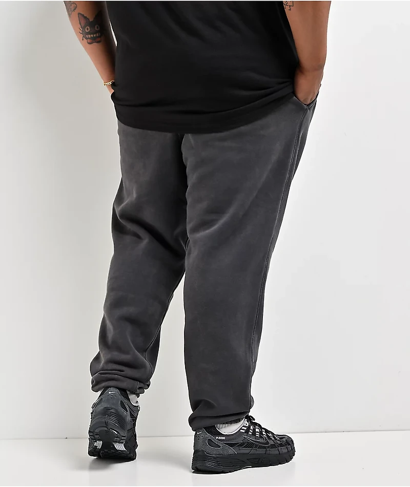 Nike Sportswear Club Anthracite Black Wash Jogger Sweatpants