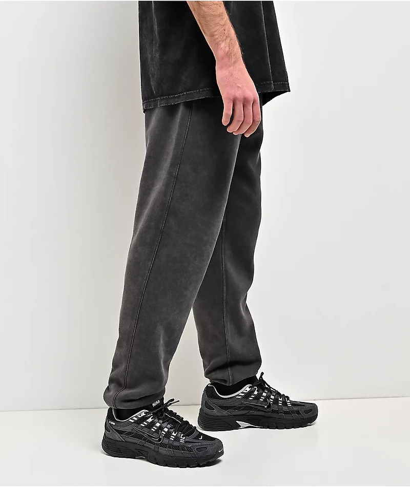 Nike Sportswear Club Anthracite Black Wash Jogger Sweatpants