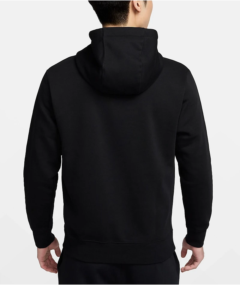 Nike Sportswear Club Black & White Hoodie