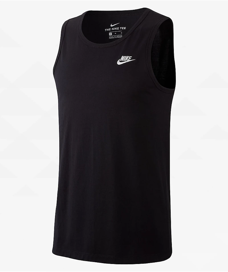Nike Sportswear Club Black Tank Top