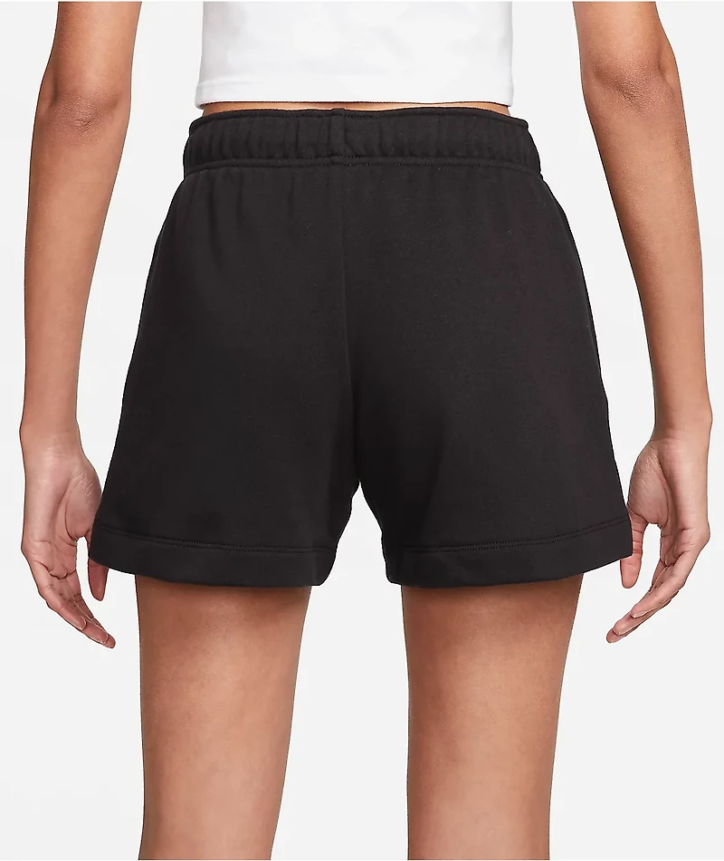Nike Sportswear Club Fleece Black Sweat Shorts