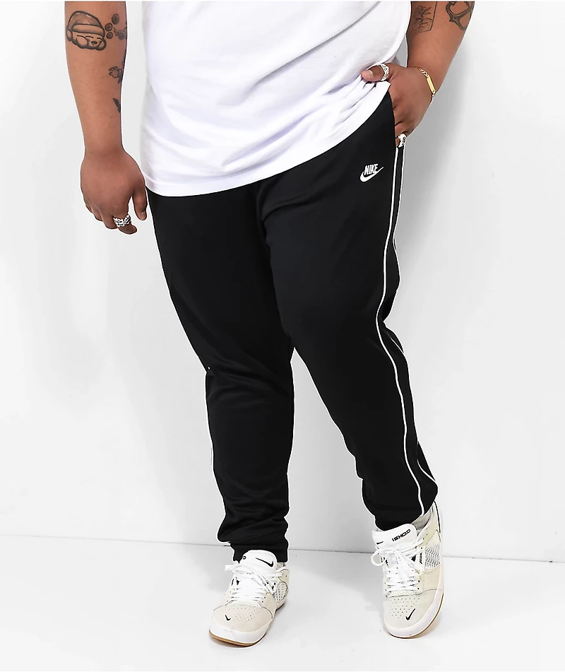 Nike Sportswear Club Polyknit Black & White Jogger Sweatpants