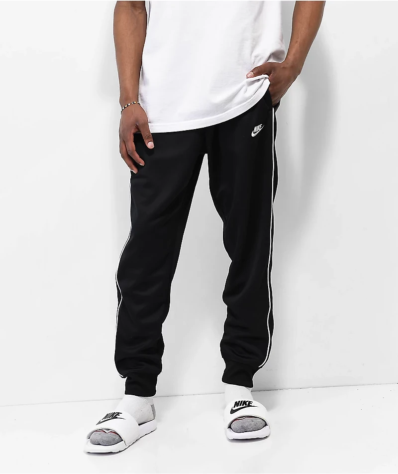 Nike Sportswear Club Polyknit Black & White Jogger Sweatpants
