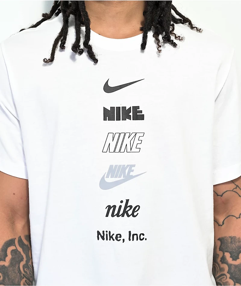 Nike Sportswear Club White T-Shirt