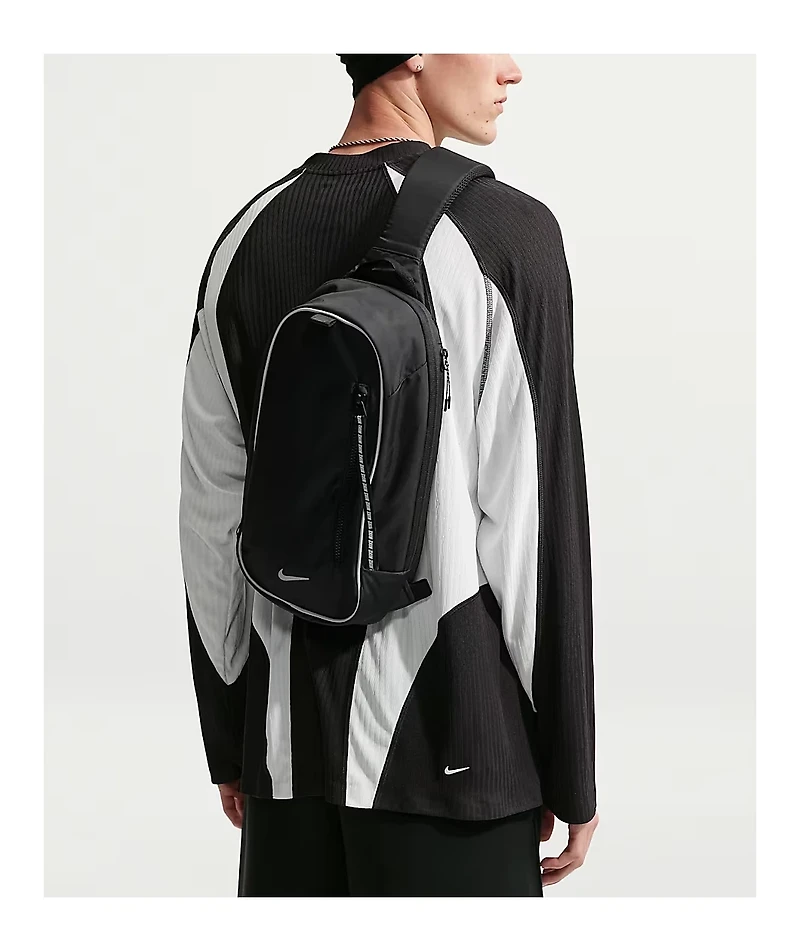 Nike Sportswear Commute Reflective Black Crossbody Bag