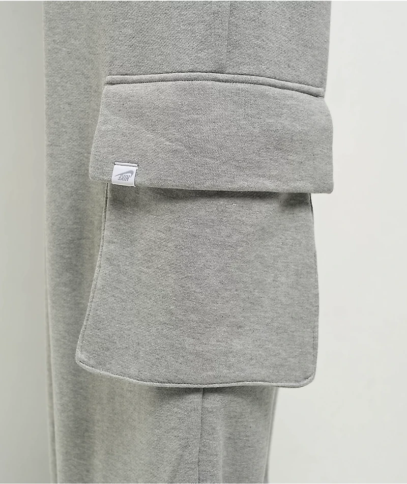 Nike Sportswear Dance Heather Grey Oversized Sweatpants