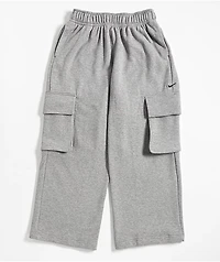 Nike Sportswear Dance Heather Grey Oversized Sweatpants