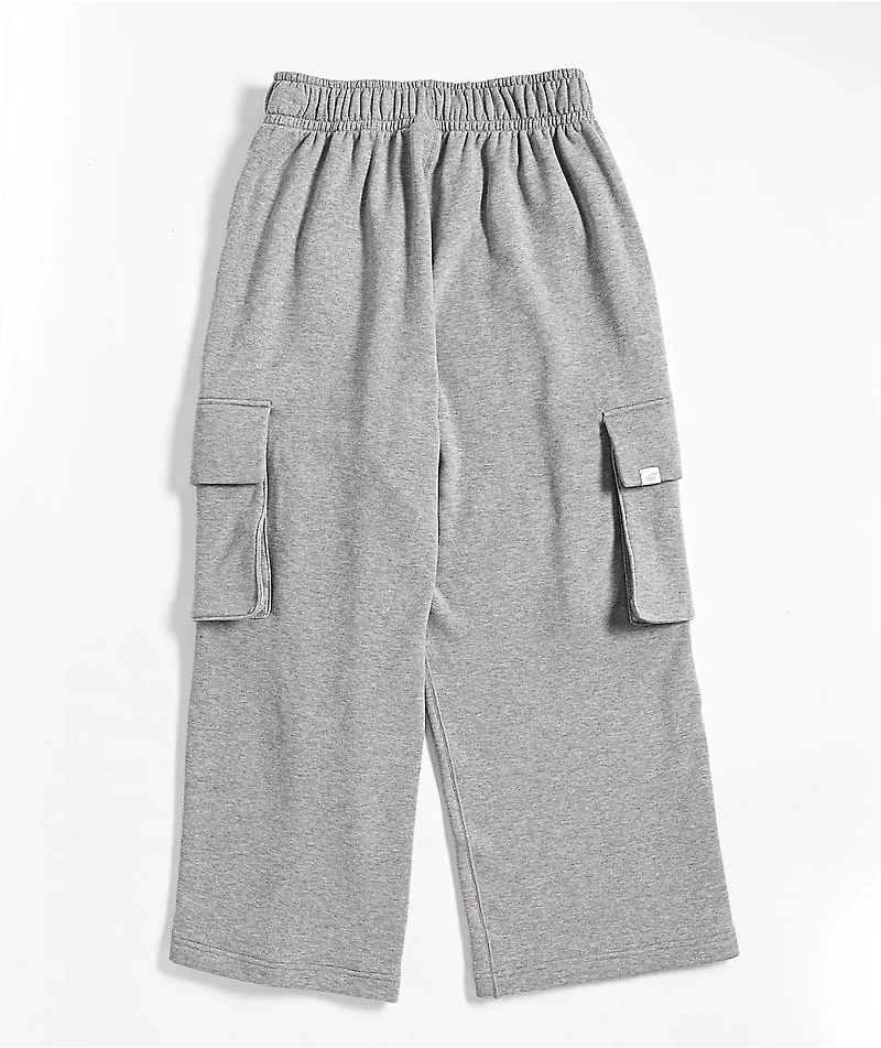 Nike Sportswear Dance Heather Grey Oversized Sweatpants