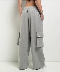 Nike Sportswear Dance Heather Grey Oversized Sweatpants