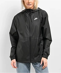 Nike Sportswear Essential Repel Black Zip Windbreaker Jacket