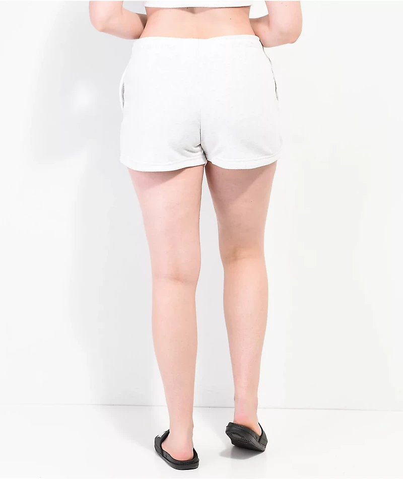 Nike Sportswear Essential White Fleece Sweat Shorts