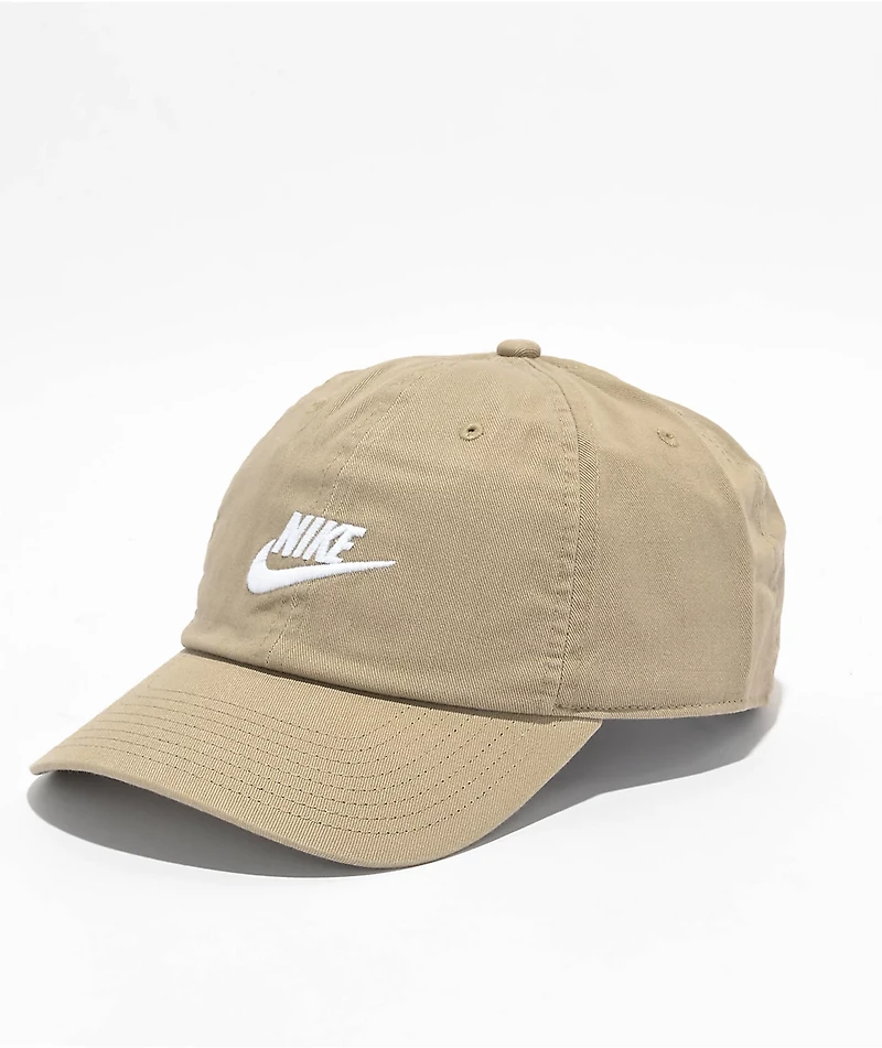 Nike Sportswear Futura Wash Khaki Strapback Hat