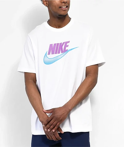 Nike Sportswear Futura White T-Shirt