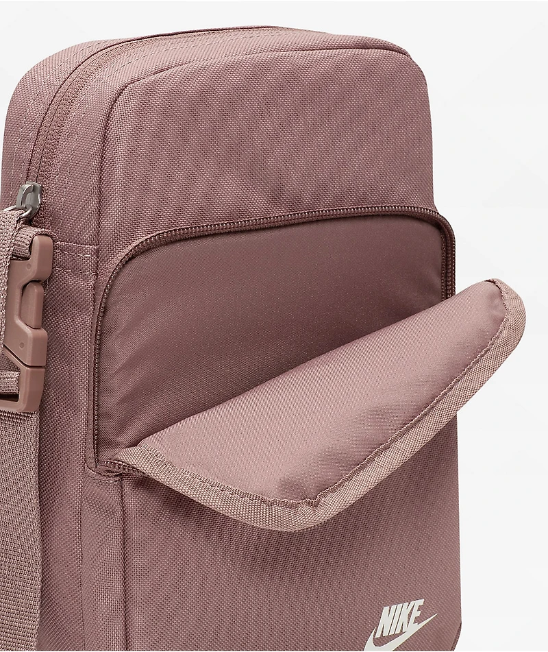 Nike Sportswear Heritage Smokey Mauve Crossbody Bag