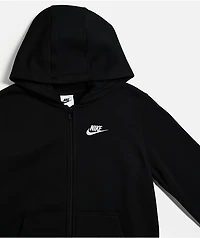 Nike Sportswear Kids Black Zip Hoodie
