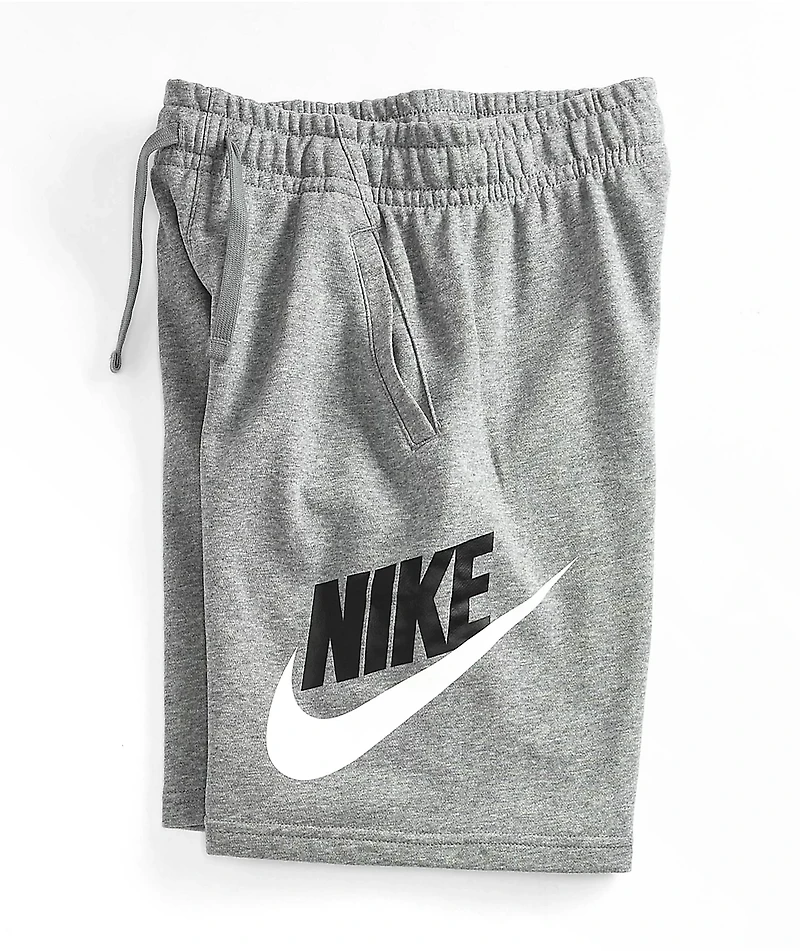 Nike Sportswear Kids Club Grey Fleece Sweat Shorts
