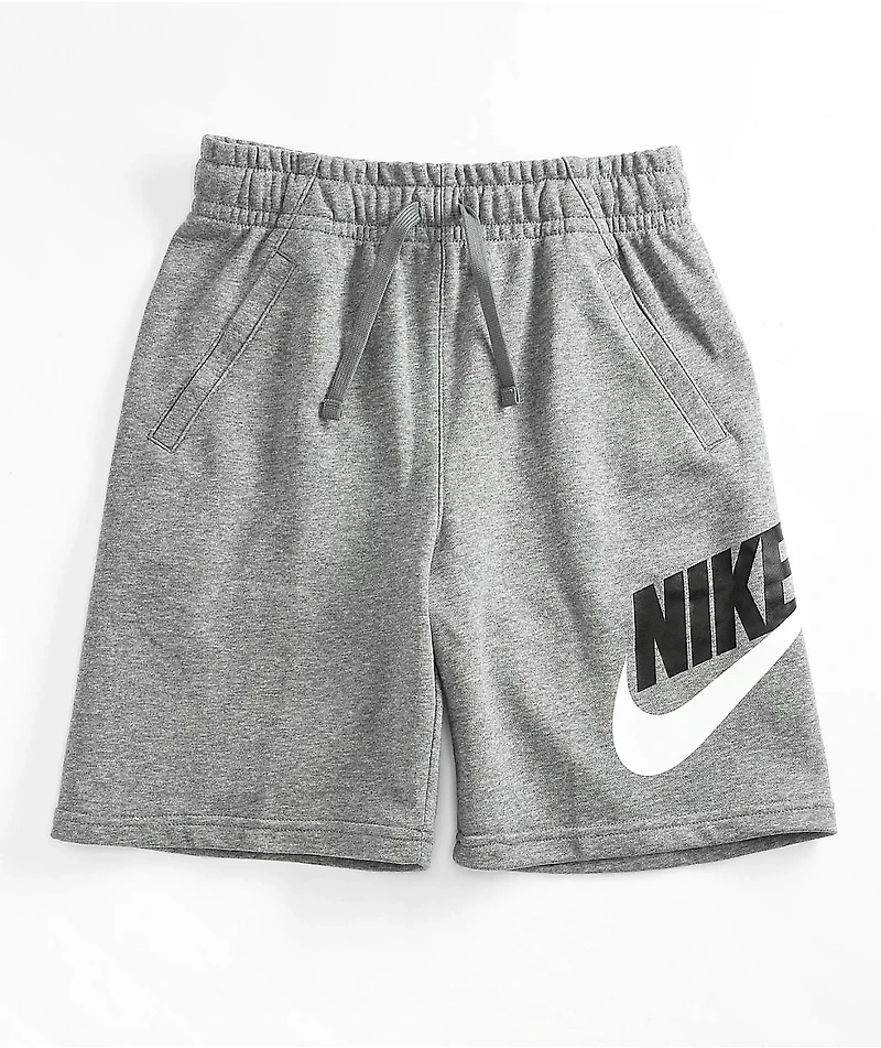 Nike Sportswear Kids Club Grey Fleece Sweat Shorts