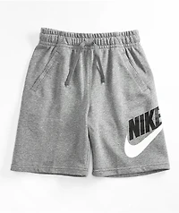 Nike Sportswear Kids Club Grey Fleece Sweat Shorts
