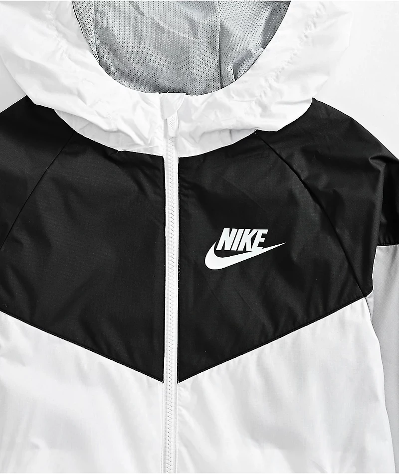 Nike Sportswear Kids Windrunner White Windbreaker Jacket