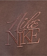 Nike Sportswear Monogram Brown Boyfriend T-Shirt