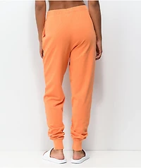 Nike Sportswear Orange Wash Jogger Sweatpants