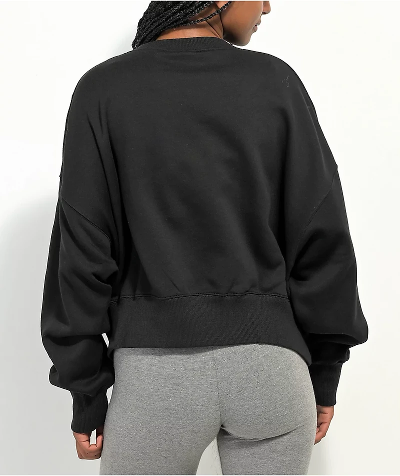 Nike Sportswear Phoenix Black Fleece Crewneck Sweatshirt