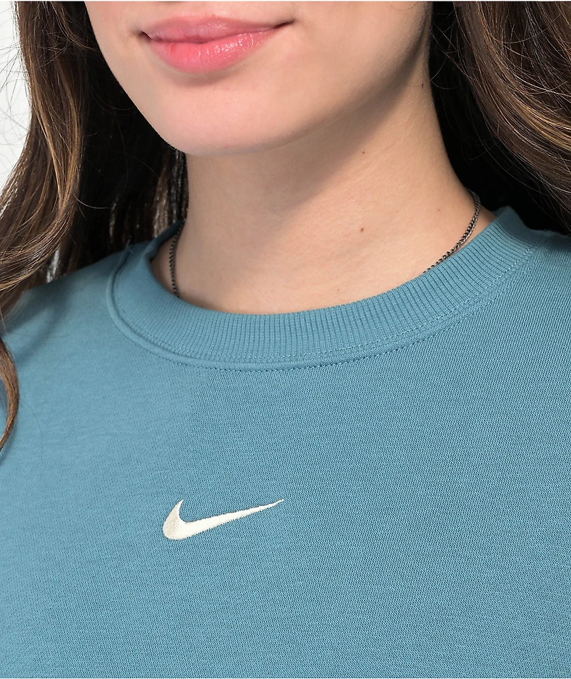 Nike Sportswear Phoenix Blue Crewneck Sweatshirt