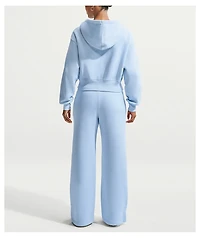 Nike Sportswear Phoenix Blue Crop Zip Hoodie