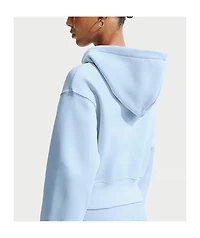 Nike Sportswear Phoenix Blue Crop Zip Hoodie