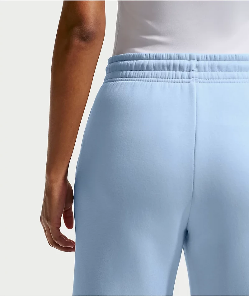 Nike Sportswear Phoenix Blue High Rise Wide Leg Sweatpants