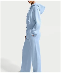 Nike Sportswear Phoenix Blue High Rise Wide Leg Sweatpants