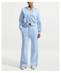 Nike Sportswear Phoenix Blue High Rise Wide Leg Sweatpants