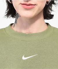 Nike Sportswear Phoenix Fleece Green Crewneck