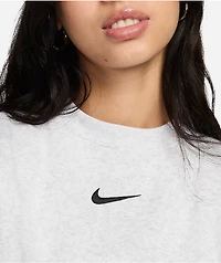 Nike Sportswear Phoenix Fleece Heather Grey Oversize Crewneck Sweatshirt