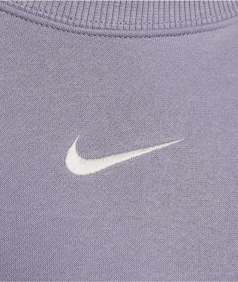 Nike Sportswear Phoenix Fleece Lavender Crewneck Sweatshirt