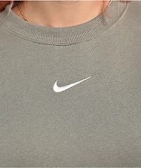 Nike Sportswear Phoenix Fleece Light Army Oversized Crewneck Sweatshirt