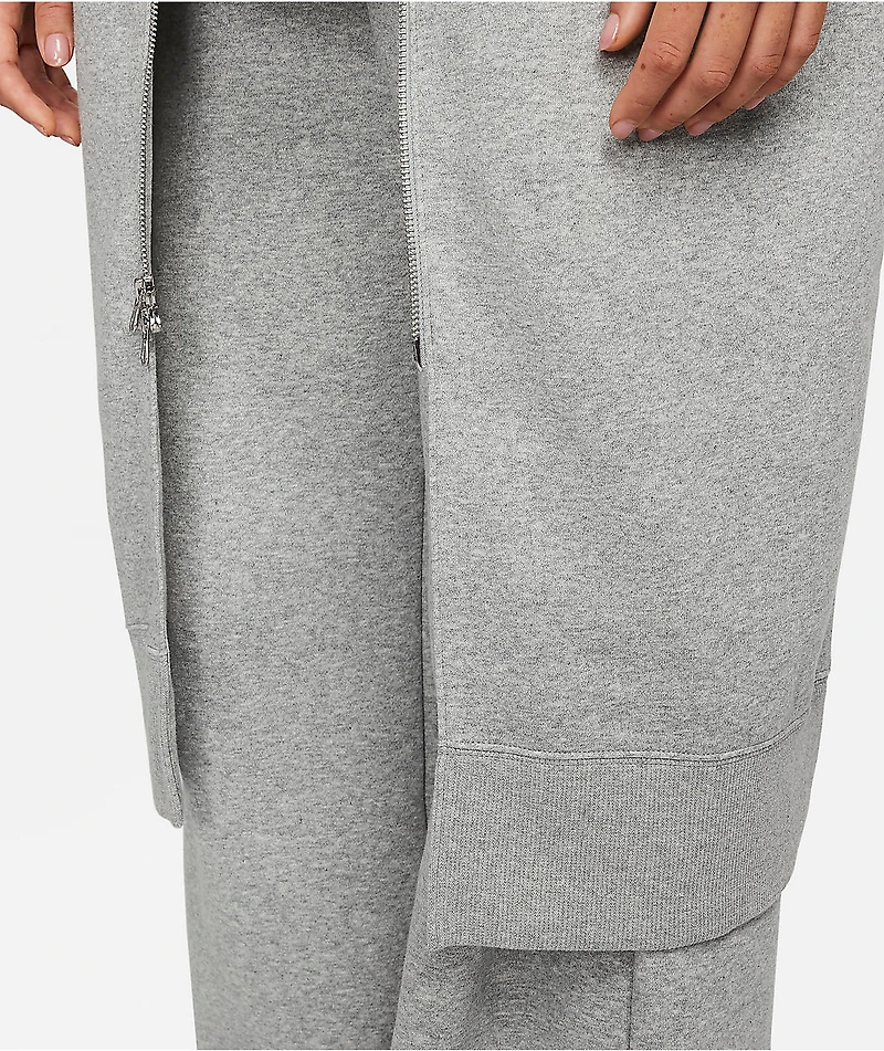 Nike Sportswear Phoenix Fleece Long Grey Zip Hoodie