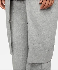 Nike Sportswear Phoenix Fleece Long Grey Zip Hoodie