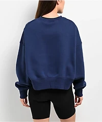 Nike Sportswear Phoenix Fleece Midnight Navy Oversize Crewneck Sweatshirt