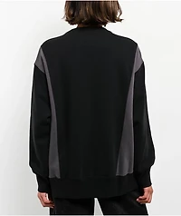 Nike Sportswear Phoenix Fleece Remix  Black & Grey Oversized Crewneck Sweatshirt