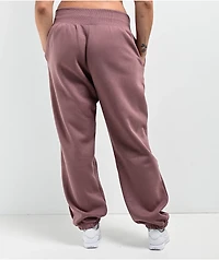 Nike Sportswear Phoenix Fleece Smokey Mauve High Waisted Sweatpants