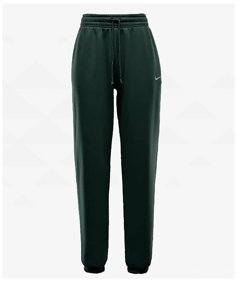 Nike Sportswear Phoenix Fleece Vintage Green High Waist Oversized Sweatpants