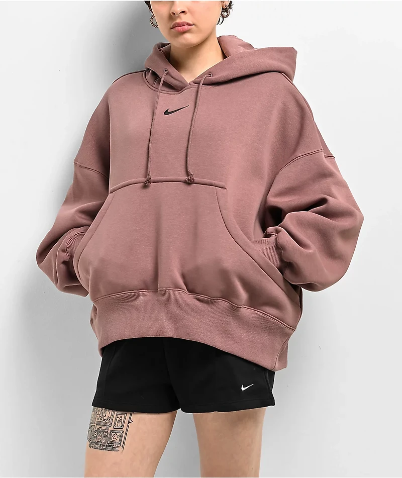 Nike Sportswear Phoenix Smokey Mauve Hoodie